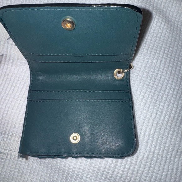 🆕Victoria's Secret Teal Wallet with Gold Logo🆕 - Picture 2 of 2